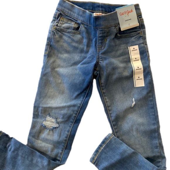 Cat & Jack Other - CAT & Jack- Denim Jeggings- size 6